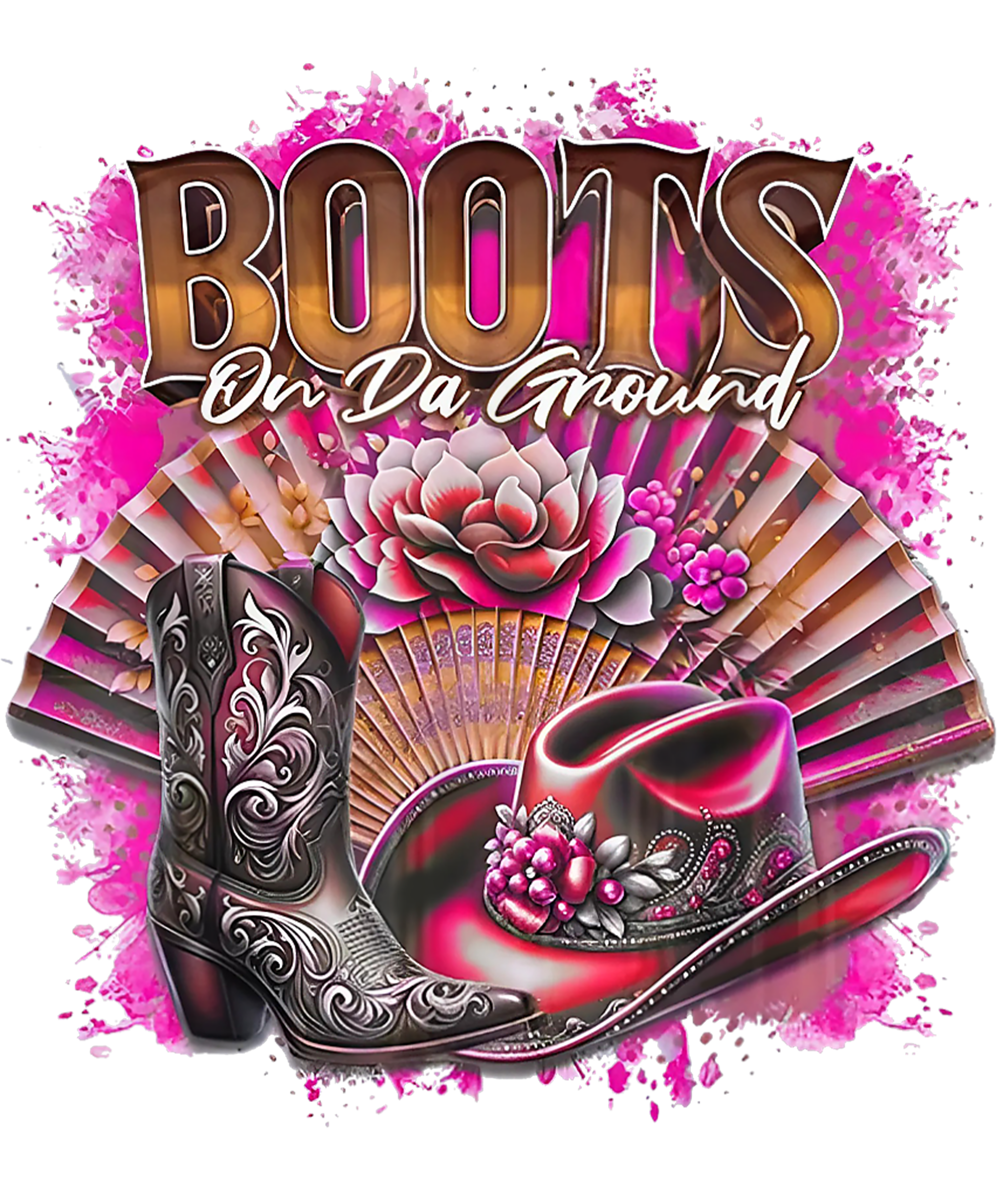 Boots On the ground DTF transfers