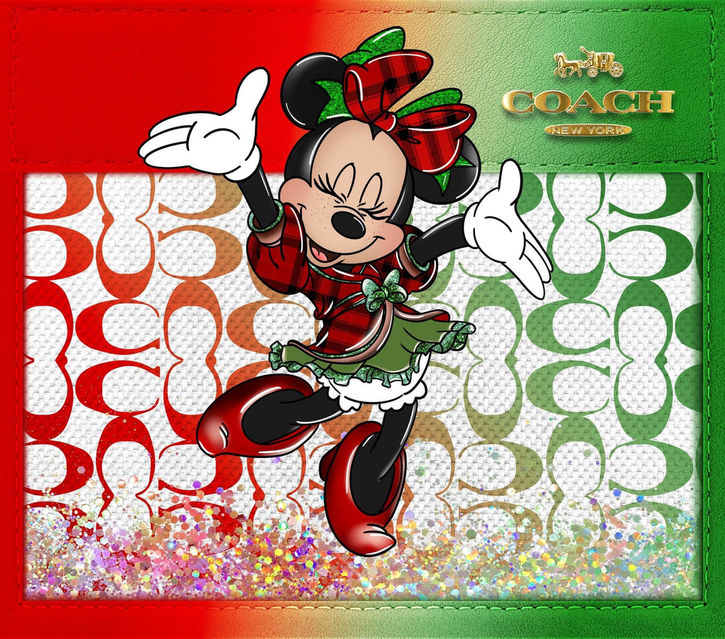 Designer purse tumbler-Minnie