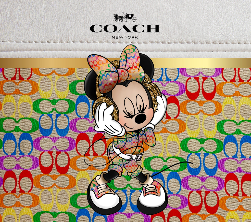 Designer purse tumbler-Minnie