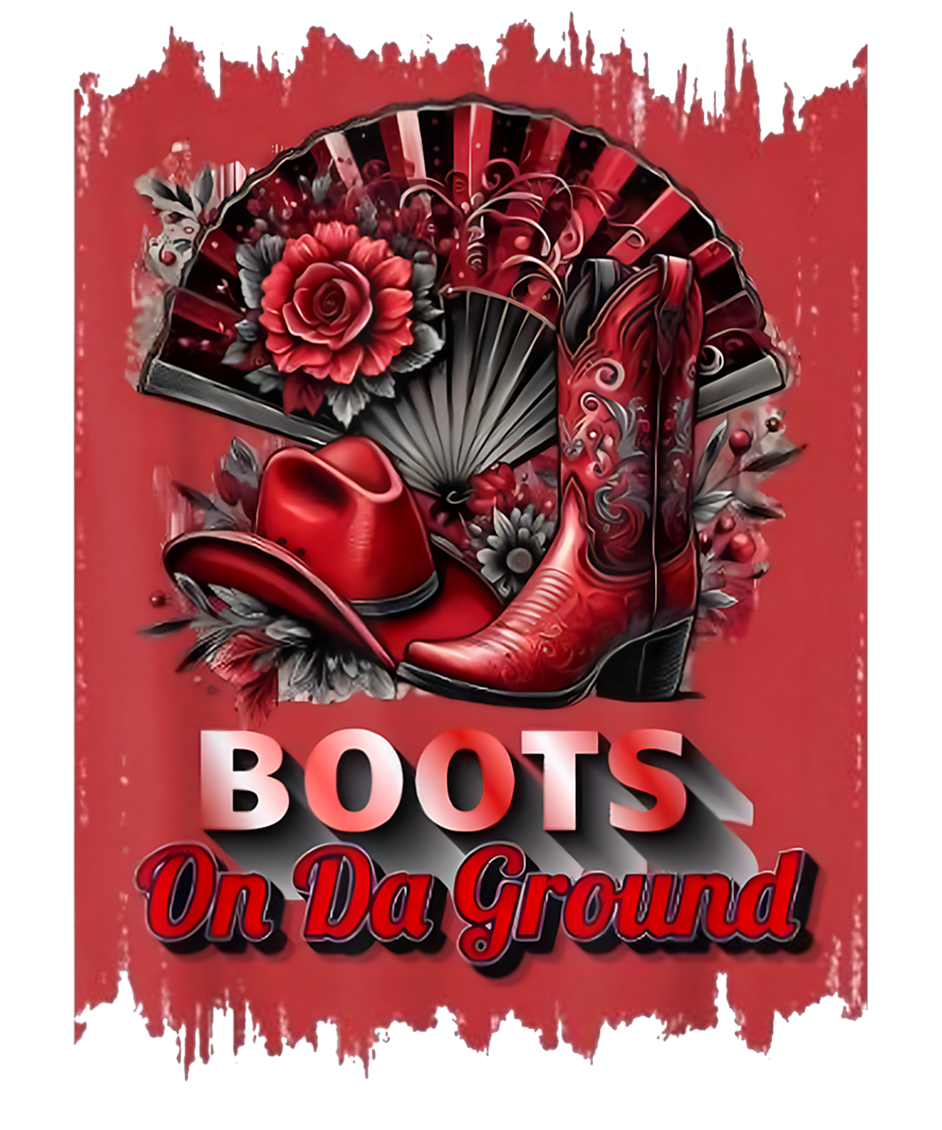 Boots On the ground DTF transfers