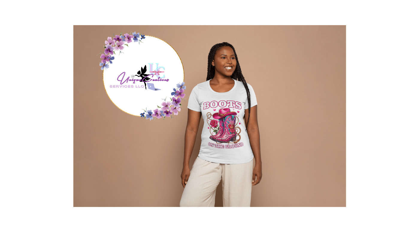 Boots On the ground DTF transfers