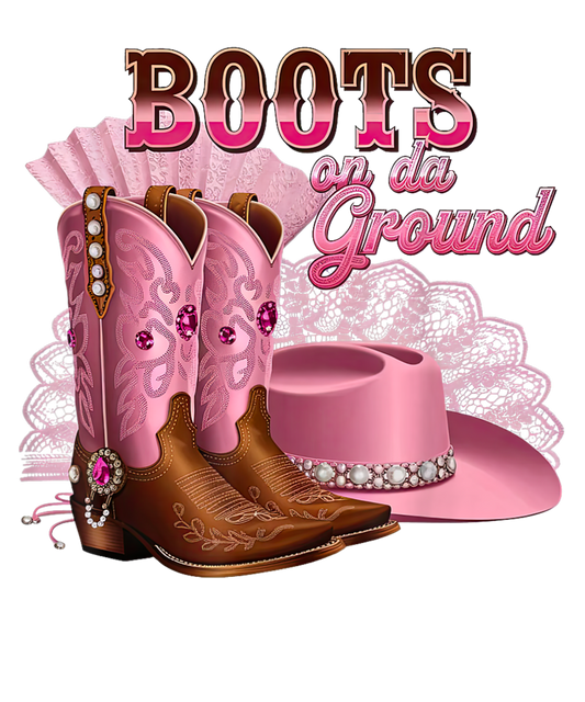 Boots On the ground DTF transfers