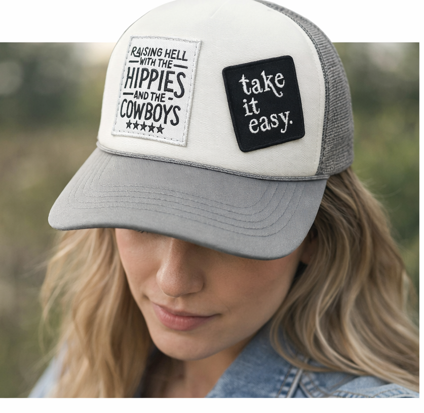 Raising Hell Trucker Hat