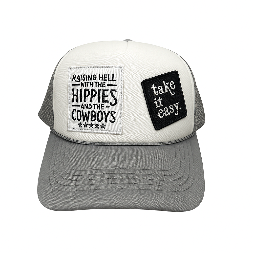 Hippies and Cowboys-Trucker hat