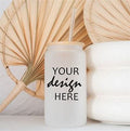 16 oz glass can cup