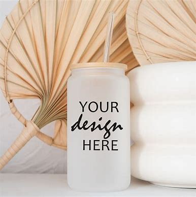 16 oz glass can cup