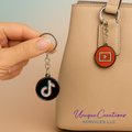 Digital Business Card Keychain